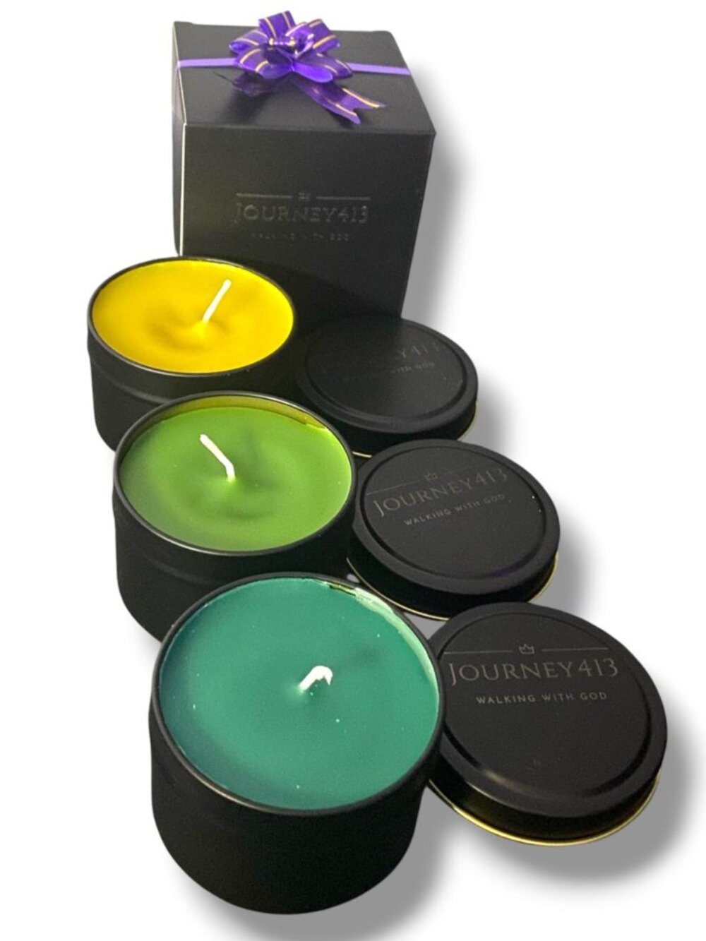 NEW! JOURNEY413 SCENTED SM CANDLE -FATHERS DAY EDITION - SEALED 1 (PC)
